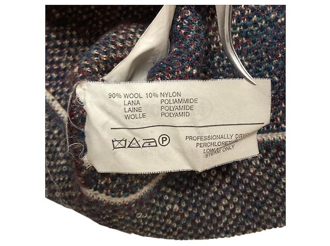Autre Marque Missoni Wollpullover mit Rollkragen Mehrfarben - Ansicht 9