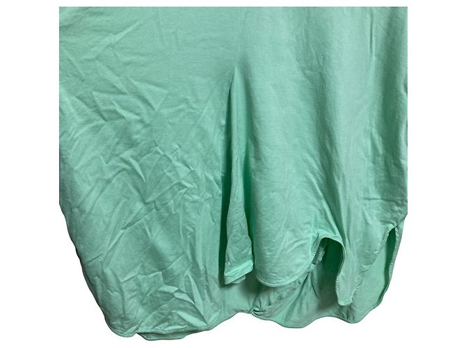 Autre Marque ENFOLD CAMISETA DE MANGA LARGA ASIMÉTRICA CON DRAPEADO Verde - vista 5