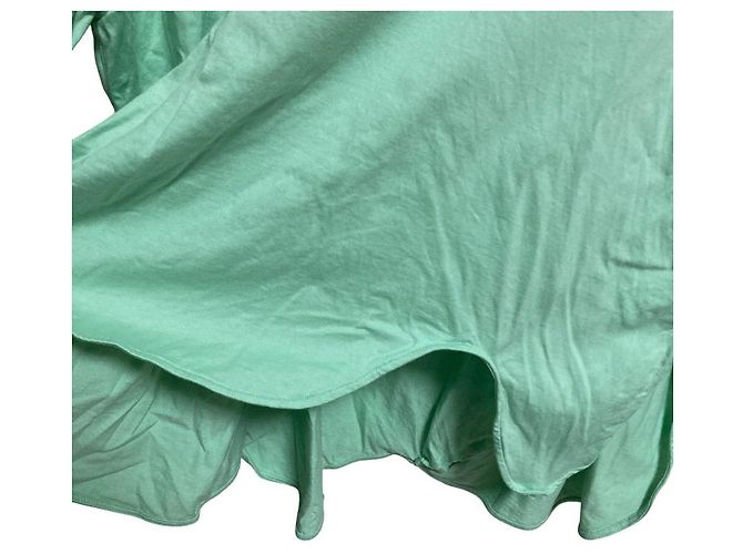 Autre Marque ENFOLD CAMISETA DE MANGA LARGA ASIMÉTRICA CON DRAPEADO Verde - vista 6