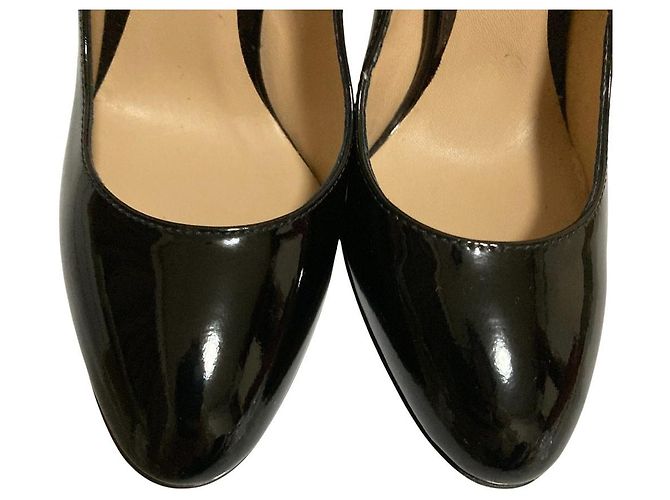 Dolce & Gabbana Pumps aus Lackleder Schwarz - Ansicht 4