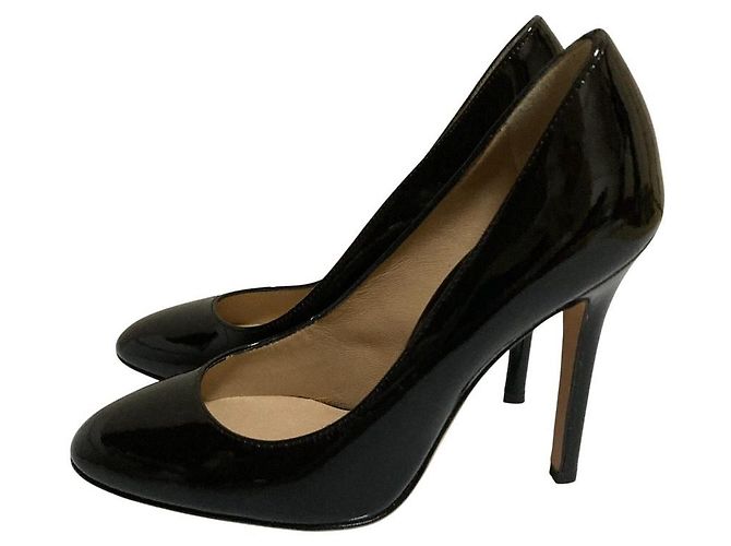 Dolce & Gabbana Pumps aus Lackleder Schwarz - Ansicht 8