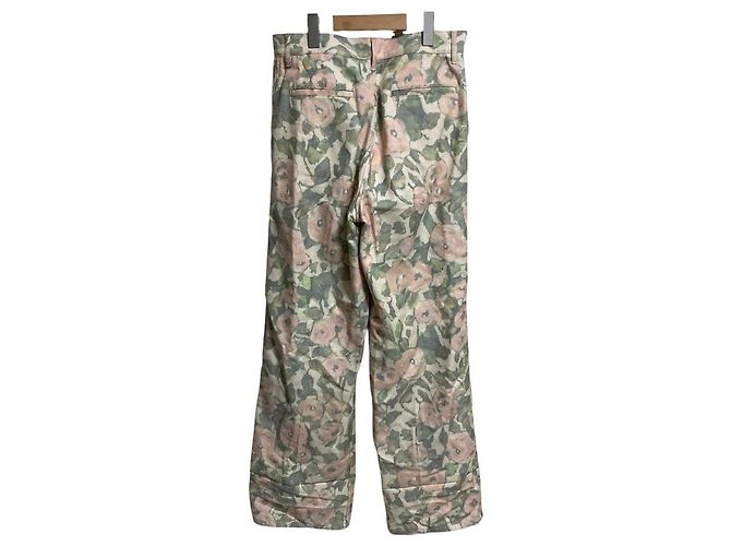 Autre Marque Drawer Hose mit Blumenprint Mehrfarben - Ansicht 2