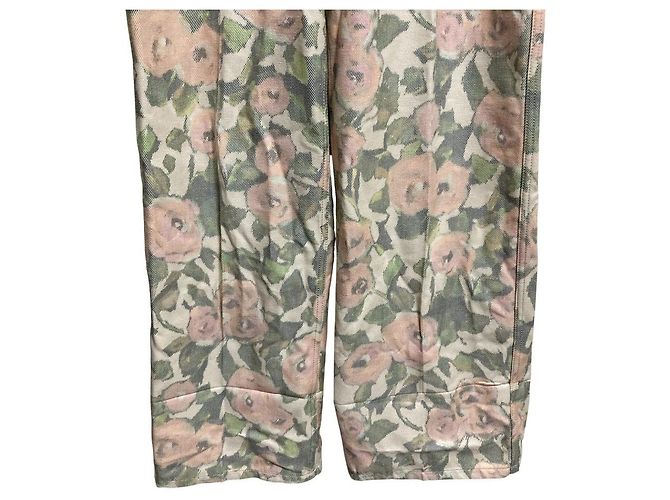 Autre Marque Drawer Hose mit Blumenprint Mehrfarben - Ansicht 4