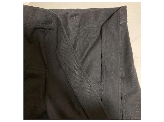 Autre Marque Pantalon en gaze de laine Drawer Noir - vue 5