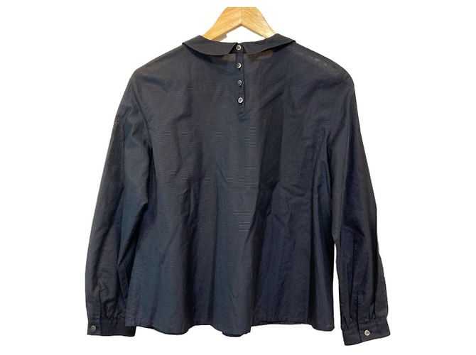 Autre Marque mina perhonen particule Bluse Blau Marineblau - Ansicht 2