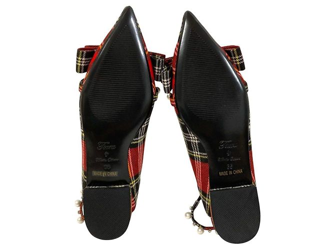 Autre Marque Scarpe basse Sissi Tsuru by Mariko Oikawa Rosso - vista 7