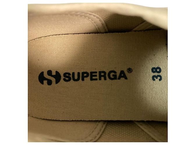 Autre Marque Sneakers Superga 2750 Canvas Beige - vista 9