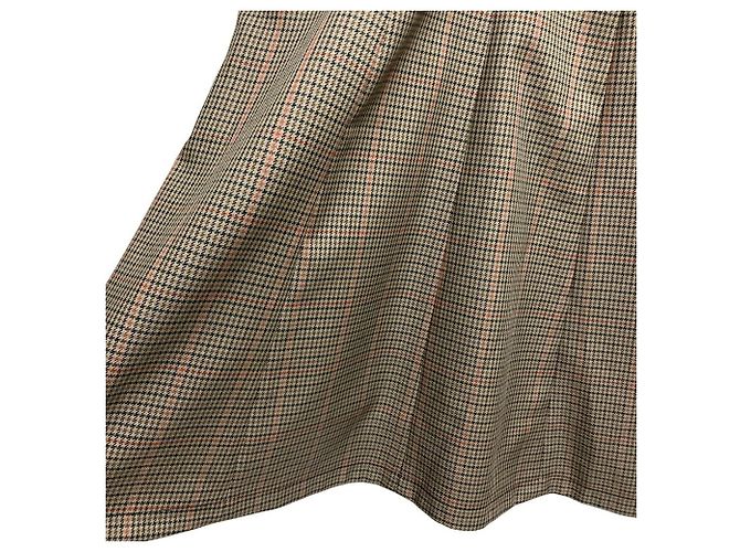 Mila Schön mila schon Houndstooth 2way Trench Coat Kleid Set Grün Khaki - Ansicht 11