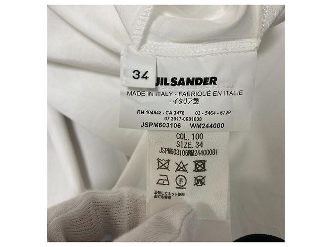 Camisa de popelina de algodón con paneles Jil Sander
Camisa de algodón Blanco - vista 8