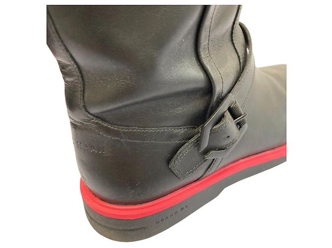 Autre Marque Botas impermeables Cole Haan Millbridge Moto Negro - vue 13