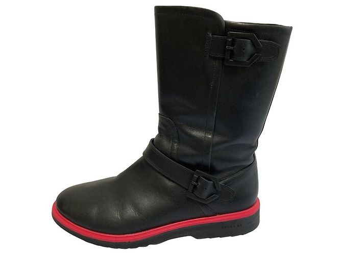 Autre Marque Botas impermeables Cole Haan Millbridge Moto Negro - vue 3