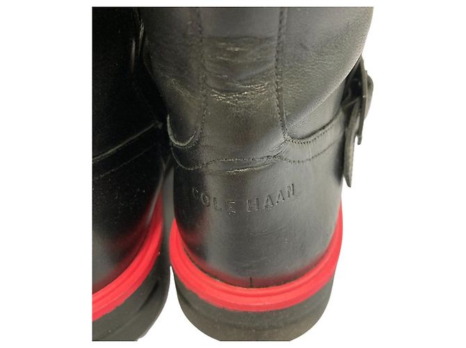 Autre Marque Botas impermeables Cole Haan Millbridge Moto Negro - vue 7