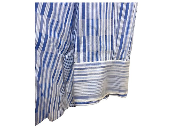 Autre Marque Camicia combinata trasparente EENK Blu - vista 4