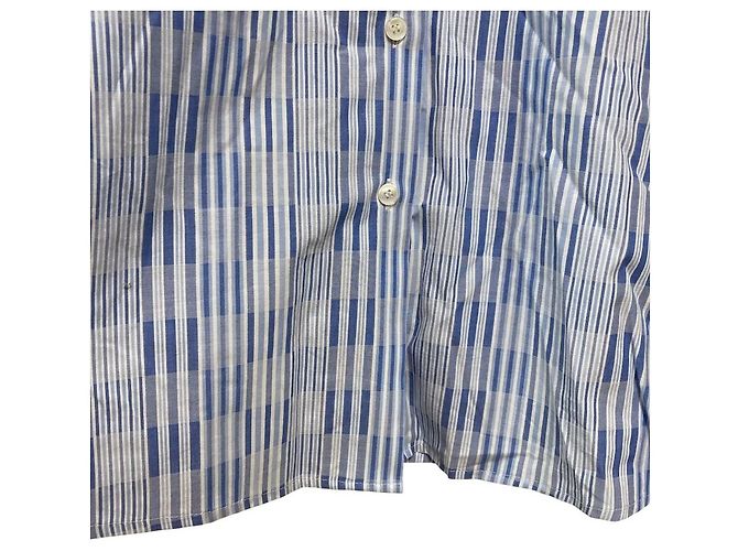 Autre Marque Camicia combinata trasparente EENK Blu - vista 5