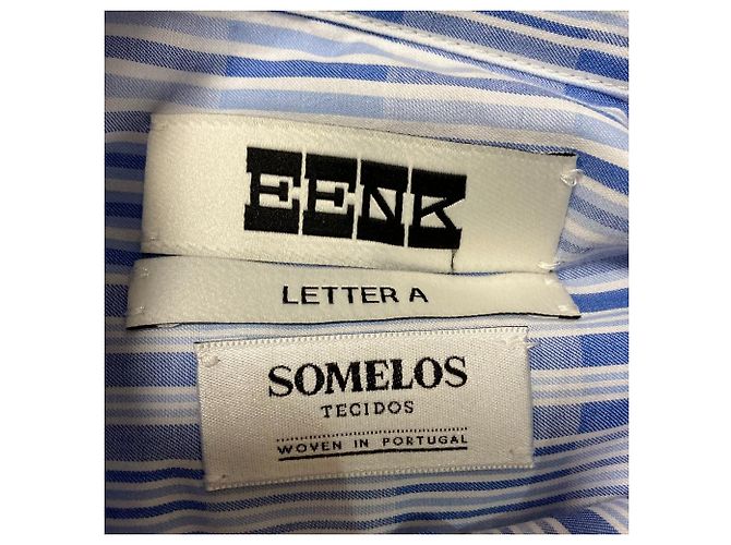 Autre Marque Camicia combinata trasparente EENK Blu - vista 8