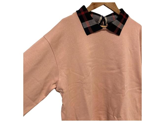 Autre Marque CB CRESTBRIDGE 2way bestickter Sweatshirt Pink - Ansicht 2