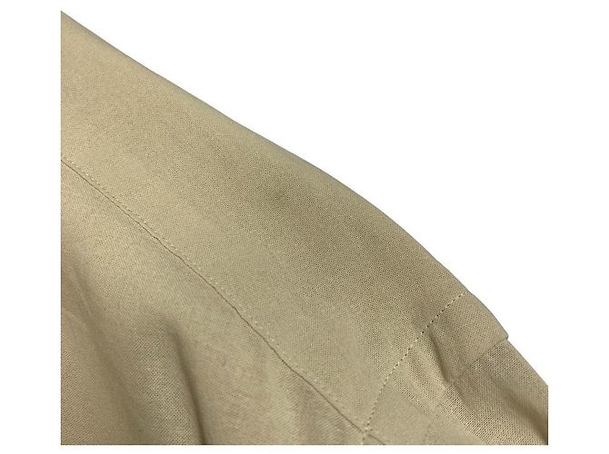 Autre Marque Camisa de voile de algodón MARGARET HOWELL Beige - vista 12