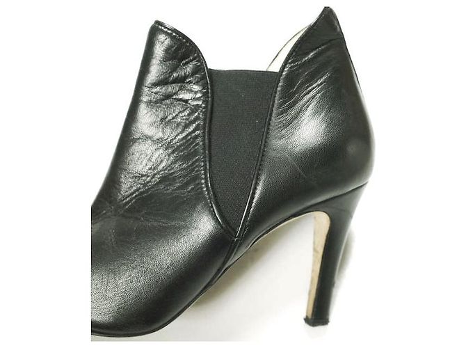 Autre Marque Fabio Rusconi Side Gore Lederstiefeletten Schwarz - Ansicht 8