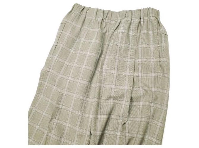 Autre Marque un/unbient EASY TROUSERS Pantalones de lana tropical Castaño - vista 3