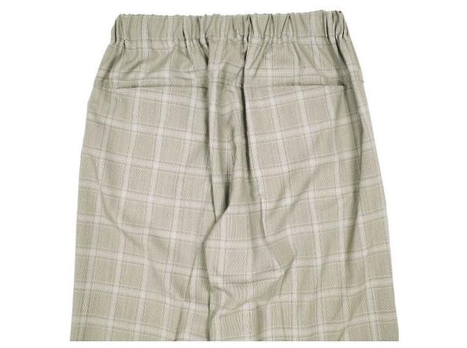 Autre Marque un/unbient EASY TROUSERS Pantalones de lana tropical Castaño - vista 4