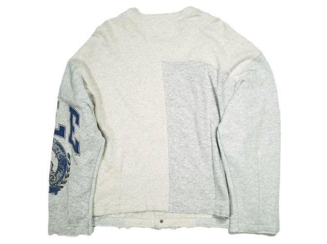 Autre Marque CHANGES REMAKE SWEAT SNAP CARDIGAN Cárdigan de algodón Castaño - vista 2