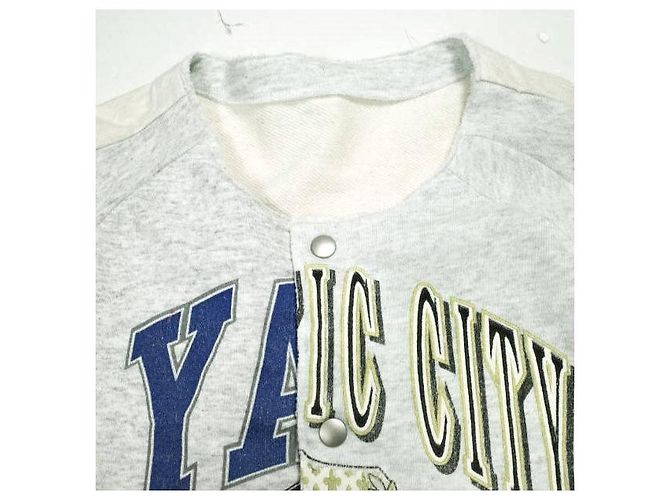 Autre Marque CHANGES REMAKE SWEAT SNAP CARDIGAN Cárdigan de algodón Castaño - vista 3