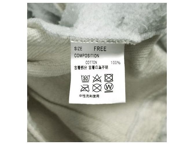 Autre Marque CHANGES REMAKE SWEAT SNAP CARDIGAN Cárdigan de algodón Castaño - vista 7