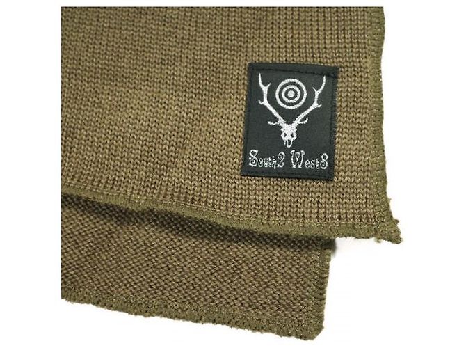 Autre Marque South2 West8 Dickey Turtle Knit Wool Acrylic Knitwear Marrone - vista 5
