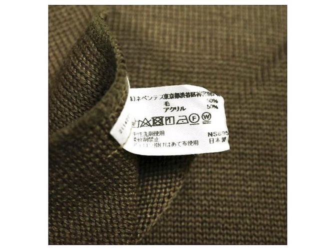 Autre Marque South2 West8 Dickey Turtle Knit Wool Acrylic Knitwear Marrone - vista 7