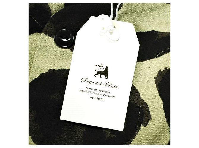 Autre Marque Needles × SASQUATCHfabrix. PAJAMA SET Conjunto de pijama de algodón y lino Amarillo Mostaza - vista 7
