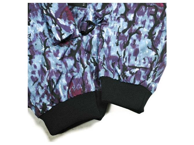 Autre Marque South2 West8 Giacca Poly Stretch Twill con zip 2Way e tasche multiple Blu Porpora - vista 6