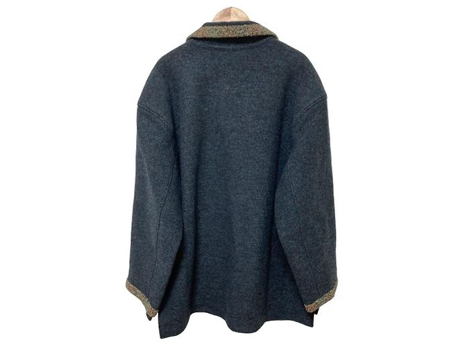 Autre Marque Abrigo de lana Missoni Castaño - vista 2