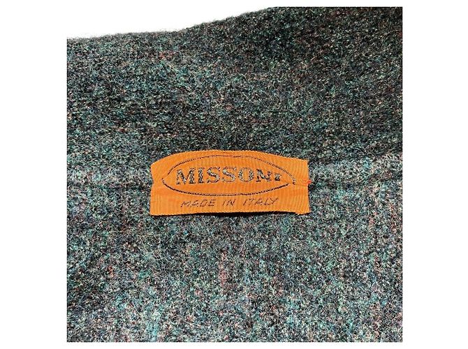 Autre Marque Abrigo de lana Missoni Castaño - vista 6
