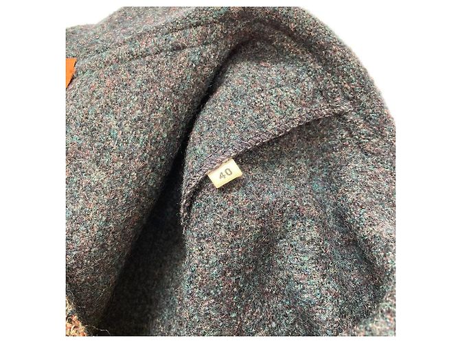 Autre Marque Abrigo de lana Missoni Castaño - vista 7