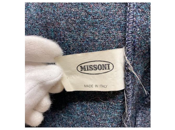Autre Marque Abrigo de lana Missoni Castaño - vista 8