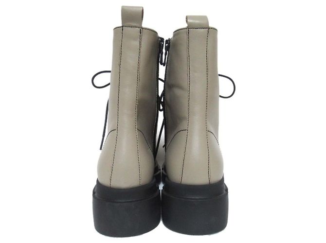 Autre Marque Pellico Sunny Plateauschnürstiefeletten Braun - Ansicht 4