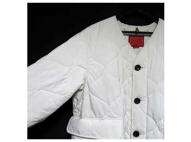 Autre Marque Chaqueta Nordisk QUILTING LINER JACKET Crudo - vista 3