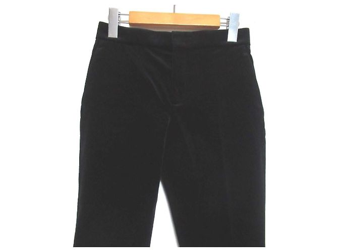 Gucci Velours-Hose Schwarz - Ansicht 3