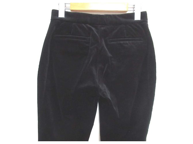 Gucci Velours-Hose Schwarz - Ansicht 4