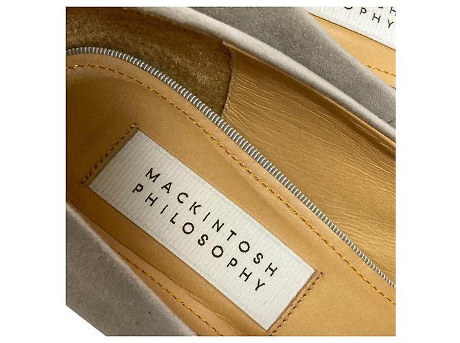 Autre Marque Décolleté in camoscio MACKINTOSH PHILOSOPHY Marrone - vista 3