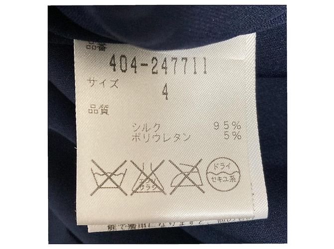 Autre Marque Vestido sin mangas de seda Diane von Furstenberg Azul Azul marino - vista 5