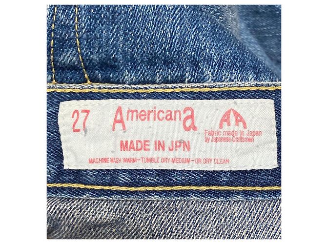 Autre Marque Pantalones de denim AMERICANA Azul - vista 5