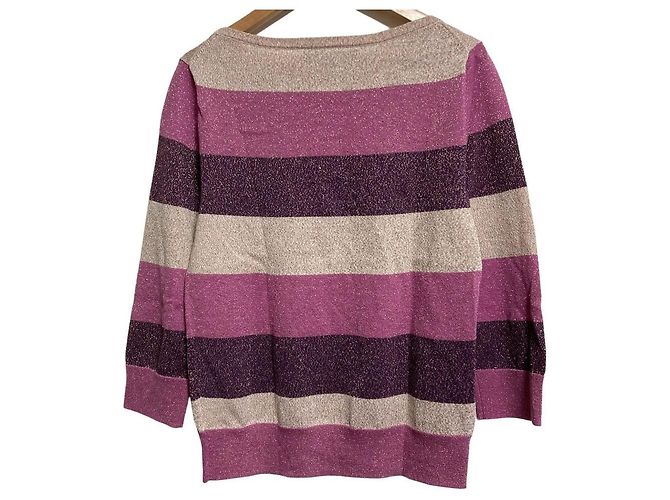 Autre Marque Top de punto Brooks Brothers Rosa Multicolor - vista 2