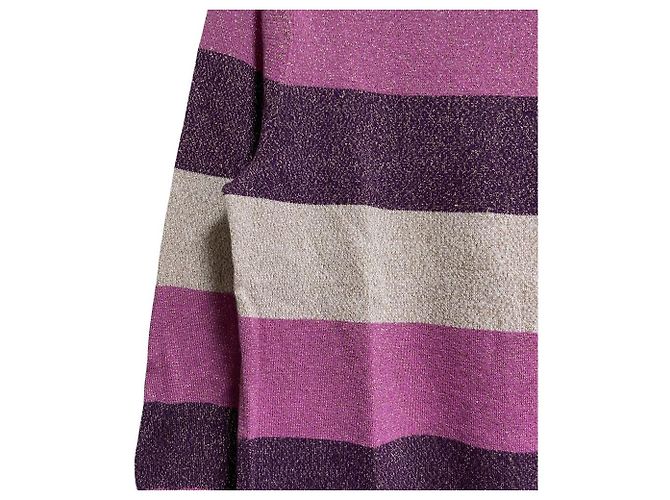 Autre Marque Top de punto Brooks Brothers Rosa Multicolor - vista 3