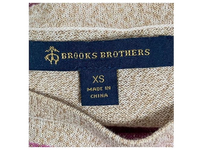 Autre Marque Top de punto Brooks Brothers Rosa Multicolor - vista 4