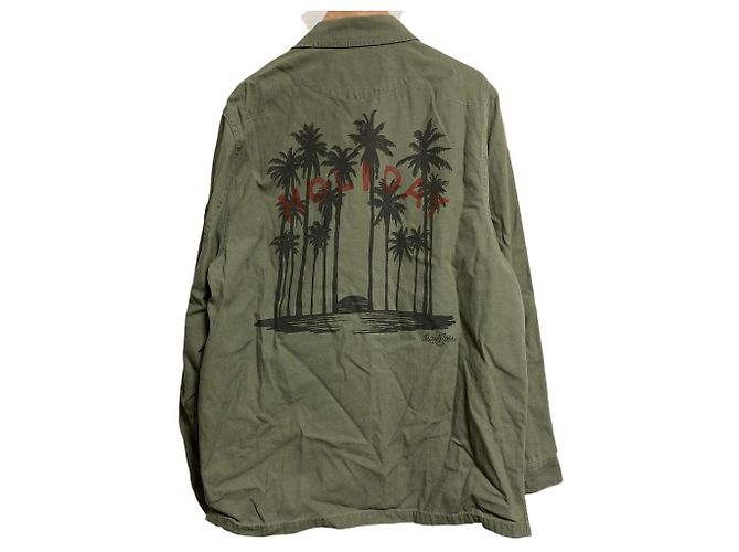 Autre Marque Giacca camicia militare BAYFLOW Verde Cachi - vista 2