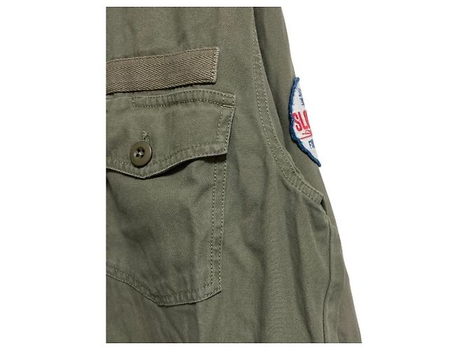 Autre Marque Giacca camicia militare BAYFLOW Verde Cachi - vista 3