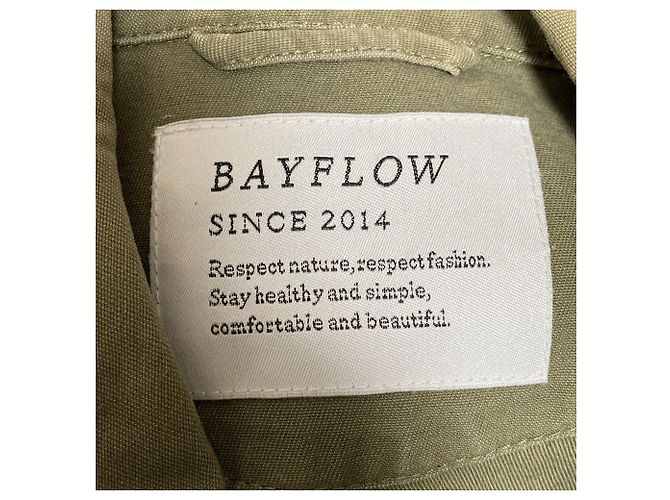 Autre Marque Giacca camicia militare BAYFLOW Verde Cachi - vista 4