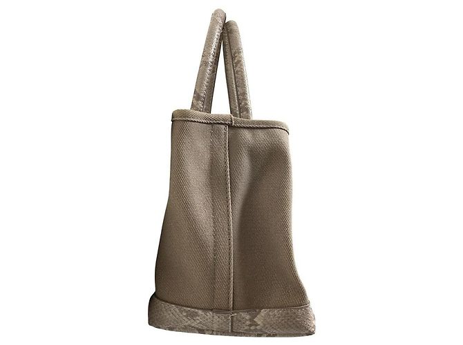 Autre Marque Borsa Tote 2 vie Le Talon Beige - vista 4