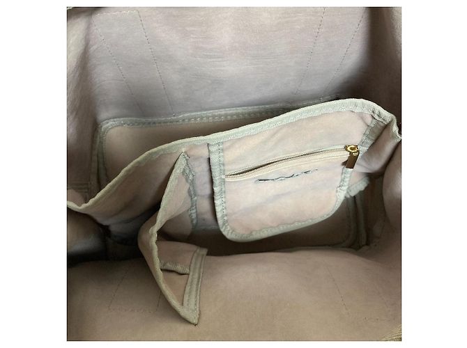 Autre Marque Borsa Tote 2 vie Le Talon Beige - vista 6